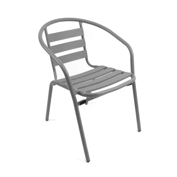 Silla de Aluminio Moderna para Jardín - Resistente - Ahorro de Espacio - The Secret Home - 1