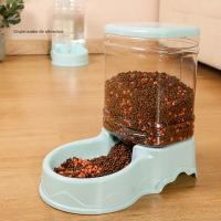 Dispensador Automático De Alimentos Para Mascotas 3.8L Material PP Grande Para Perros Y Gatos Tazón De Agua Integrado - details 7