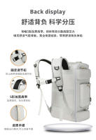 Mochila de viaje de gran capacidad para estudiantes universitarios, para ordenador, para viajes de negocios, de corta distancia - details 7