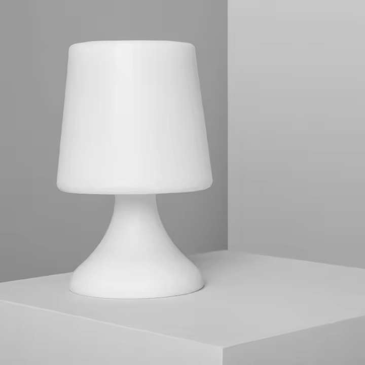 Ledkia Lámpara de Mesa Exterior LED RGBW Portátil con Altavoz Bluetooth y Batería USB Recargable Uyoga Blanco - 1