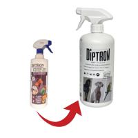 Diptron QM Insectos Insecticida Antiparasitario 1 Litro Tratamiento de parásitos externos en entornos ganaderos y de animales de compañia: establos, cuadras, perreras- Elimina pulgas, garrapatas, moscas, acaros - Repelente de mosquito flebotomo - Quimunsa - details 0