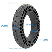 Pneumáticos Solids De 10 Pulgadas Para Scooter Eléctrico Compatible Con Xiaomi Mi3 M365 pro Pro2 1S Honeycomb Puncture Proof Non-Pneumatic Tire - details 20