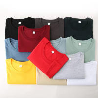 Camiseta De Algodón Para Hombre Con Cuello Redondo Y Mangas Largas En Color Sólido Cómoda Y Transpirable Para El Verano - details 6