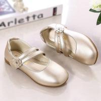 Zapatos de cuero with Flores para Niña, Calzado Plano de Princesa para Fiesta de Boda, Dulce y Dulce, Clásico, para Primavera y Primavera - details 3