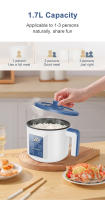 Cocina Eléctrica Doble Capa Para Arroz Y Verduras Con Control Inteligente Antiadherente 220V Para El Hogar Con Enchufe EU - details 3