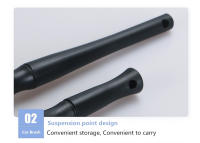 Cepillo De Detalle Para Coche Ultra Suave Para Limpieza De Asientos De Cuero Sintético Pelo De Cerdo Para Interior De Automóviles - details 1