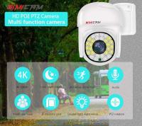 Cámara De Seguridad PTZ 4K PoE Con Visión Nocturna En Color Y Audio Bidireccional 3MP/5MP/8MP Para Calle Exterior Compatible Con NVR - details 0