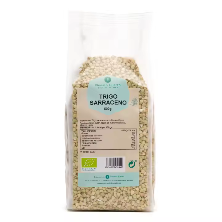 Trigo Sarraceno ECO Planeta Huerto 500 G - Valores Nutricionales y Beneficios - 1
