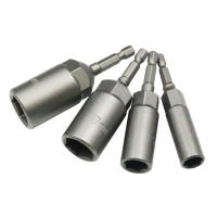 Adaptador De Destornillador De Impacto 5.5-19mm Longitud Profunda 80mm Para Herramientas Eléctricas Con Rosca Hexagonal De 6.35mm - details 13
