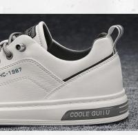 Zapatos De Cuero Para Hombre Casual Impermeables Vulcanizados Cómodos Talla Grande 39-44 Zapatos De Primavera Ajuste True to Size - details 8