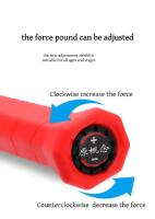 Entrenador De Potencia De Golpeo De Bádminton Simulado Con Peso Ajustable Equipo Auxiliar De Práctica Racket Swing - details 0