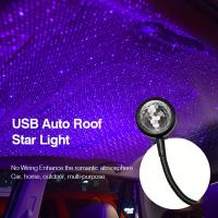 Lámpara LED Estelar Para Coche Y Habitaciones Proyector De Galaxia Con USB Iluminación Decorativa Para Techo Y Pared - details 5