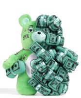 Mochila Sprayground Money On Money Bear 910B5046NSZ green - details 0