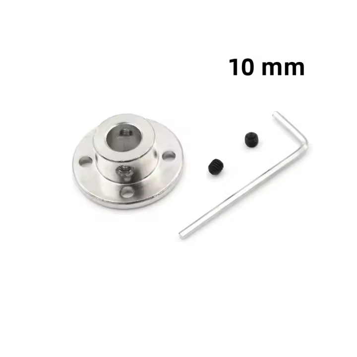 Coupling Flange Rígida 3/4/5/6/7/8/10mm Conector De Motor Eje Guía Tipo De Material De Alta Calidad Para Herramientas - 1