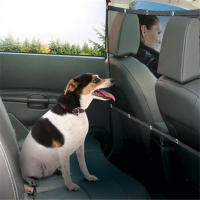 Red De Seguridad Para Mascotas En Coche Valla Portátil Para Perros Y Niños Barreira De Viaje Anticolisión Accesorios Para Mascotas - details 2