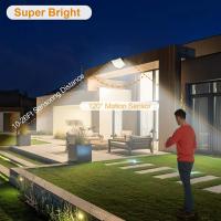 Lámpara De Pared Solar Con Control Remoto Y Sensor De Movimiento 160 LEDs Impermeable Para Iluminación Del Jardín Garage Y Atrás Del Patio - details 27