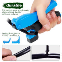 2Pcs 4mm Tubería De Derrame Con Punzón Para 16/20/25mm PE Tubo Herramientas De Perforación Para Riego De Jardín Accesorios De Conexión De Agua Adaptadores Y Juntas - details 2