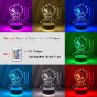 Lámpara Nocturna LED De Anime Bleach Con Máscara Para Decoración De Habitación De Niños Luz De Noche Para Regalos Para Niños Decoración De Estudio Luz 3D Incluye Bombillas - details 9