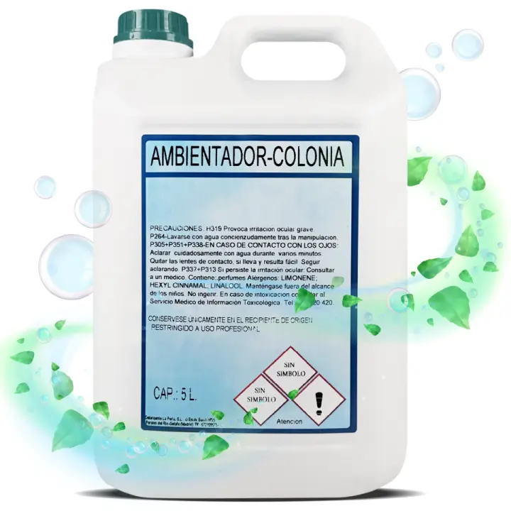 LUCCY Ambientador Colonia Líquido 5 litros | Agradable Olor | Hogar, Empresas, Negocio - 1