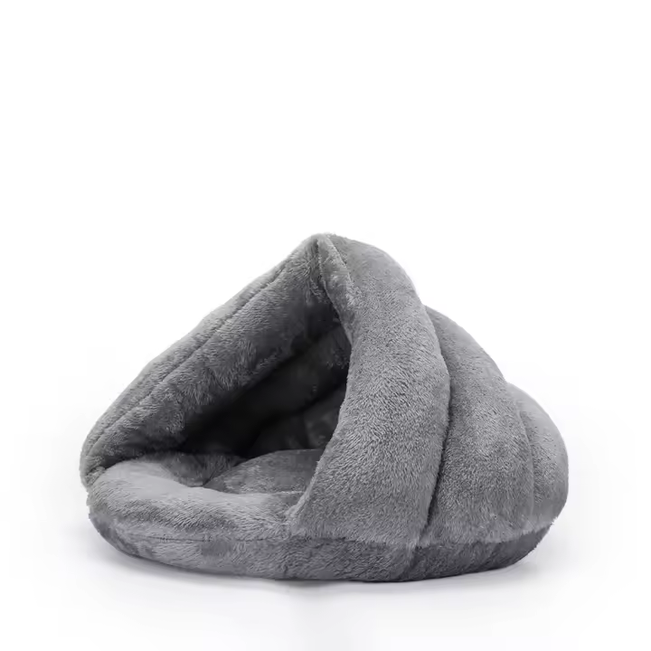 Cálido Saco de Dormir para Mascotas Suave y Acogedora Cama y Cubil para Gatos y Perros - 1