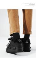 Zapatos Casuales Para Hombre Wanux De Otoño Bajo Top Deportivo Moda Estudiante Zapatos Planos Flacos Para Estudiantes - details 5