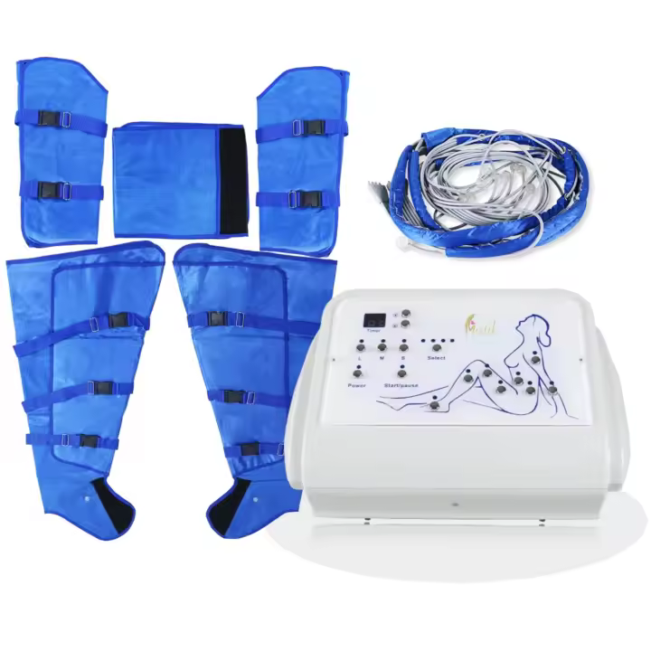 MISTIK  Máquina de Presoterapia Profesional Botas de Masaje Linfático Piernas Abdomen y Brazos Tratamiento de Celulitis Circulación Desintoxicación en Estética y Belleza Equipo Anticelulitico Complemento Cavitacion Radiofrecuencia Mistik Beauty Madrid - 1