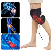 Eléctrica climatizada Rodilla pad brace USB recargable calefacción Rodilla ventilador Alivio del color therapy pierna Abrigo Mat - details 1