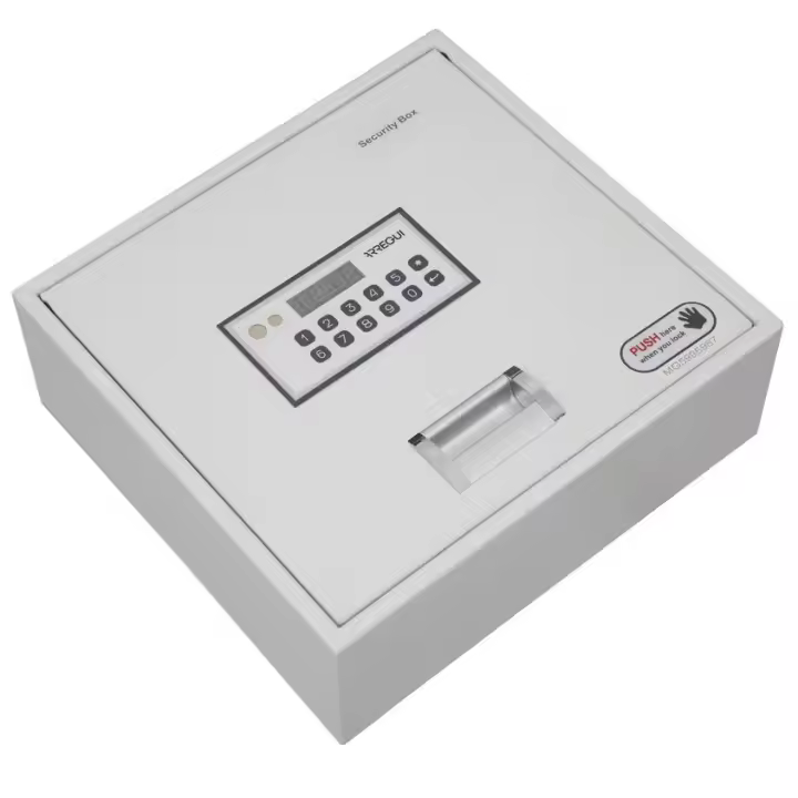 ARREGUI Magna 592000 Caja Fuerte Oculta en el Suelo del Armario | Escondite para Dinero en Casa | Caja Fuerte Camuflada para el Hogar con Código | Caja de Seguridad Electrónica | 11x31x29 cm | 5L - 1