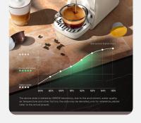 Hibrew H1b 6-En-1 Cafetera Capsulas Portatil , Cafetera Superautomatica Tanque De Agua De 600 Ml, Cafetera Express 19 Bares, Modo FríO/Caliente, Indicador Led, Para CáPsulas Kcup/Nes/Dg/Polvo De Espresso, Color Beige - details 4