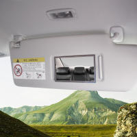 Espejo De Cosméticos Para Interior De Coche Universal De Acero Inoxidable Portátil Espejo De Maquillaje Para Visor Auto HD Decoración De Coche - details 2