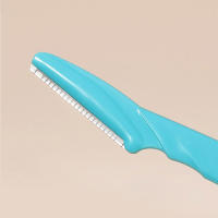 Set De 12 Piezas De Afeitadora De Cejas Y Cuerpo Segura Para Mujeres Herramientas De Maquillaje Pequeñas Con Cubierta - details 9