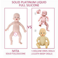 Muñeca Reborn De Silicona Completa IVITA WG1554 14.96 Pulgadas 1.58 Kg Muñeca De Bebé Realista Para Niñas Juguetes Educativos DIY - details 3