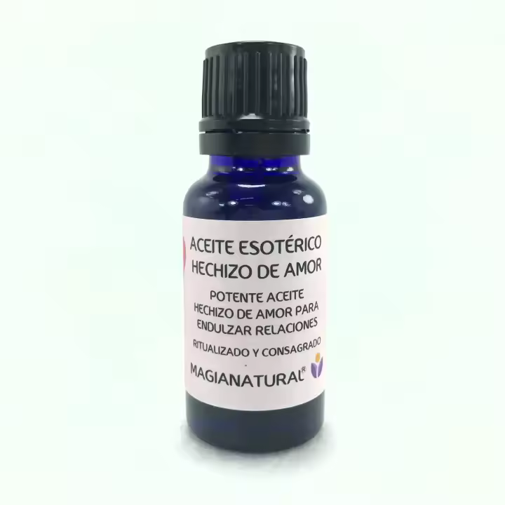 Aceite Esotérico Hechizo de Pareja - Magianatural®- Para Endulzar Relaciones - 1