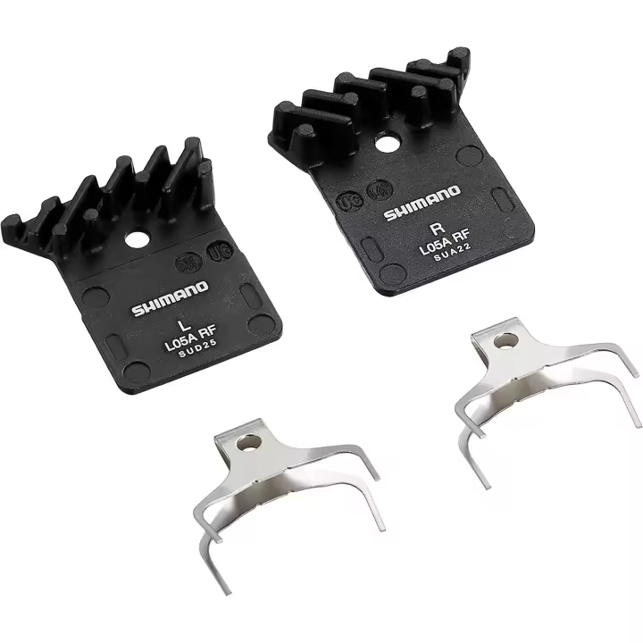 Shimano Pastillas de Freno L05A-RF OEM para Bicicletas de Resina con Muelle - 1