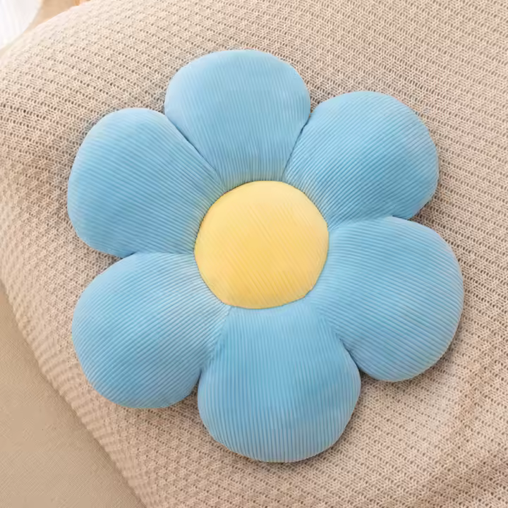 Cojín En Forma De Flor De Peluche Anime Tema Juguete Creativo Para Oficina Regalo Pequeño Decoración De Habitación Para Bebé - 1