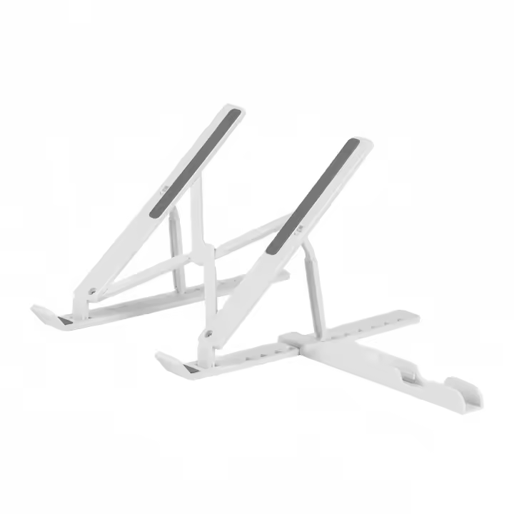Soporte para Portátil Ajustable, Plegable Soporte de Mesa para Ordenador, Libro, Tablet Notebook, Elevador de Escritorio de Plástico ABS,Laptop Stand Compatible con MacBook Air Pro, ASUS HP Surface Lenovo 5-15,6 - 1