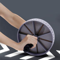 Rodillo De Ejercicio Para El Abdomen Equipo De Gimnasio Para El Hogar Entrenador De Músculos Abdominales Rueda De Ejercicio De Resistencia PP Tamaño 235x150mm - details 1