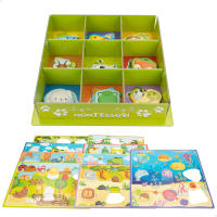 Juego Montessori Lisciani infantil con caja 3D para aprender animales, 67 piezas - details 0