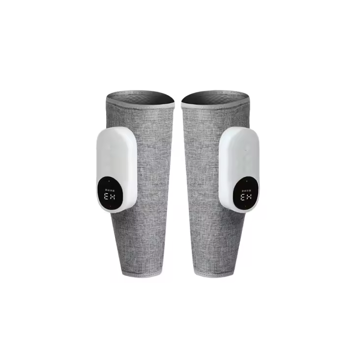 2 Pcs Masajeador de Piernes Compresión de aire para masaje y relajación muscular.Eléctrica 360 ° Masajeador de pantorrilla con presión de Aire, masaje de Piernes, 3 Modos de compresión de Airbag - 1