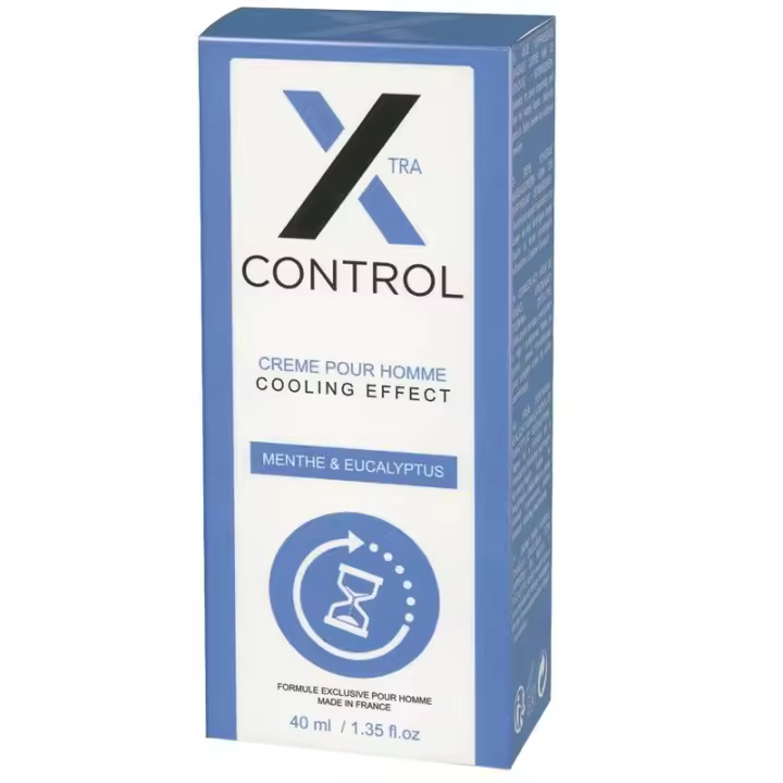 RUF - X Control Crema Refrescante Masculina 40 ml | Efecto frío prolongador - 1