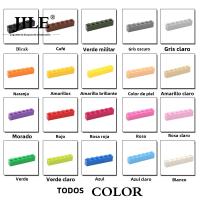 Juego De Bloques De Construcción Creativos MOC 50 Piezas 2x3 3002 Set Básico Educativo Compatible Con Accesorios Partículas Para Niños - details 0