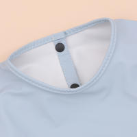 Bib De Comida Para Bebé De Color Sólido Impermeable Y Anti-Suciedad Ropa Suave Para Bebés De Tamaño 0-36 Meses Ropa De Bebé Fashion Unisex - details 2