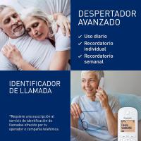 PANASONIC KX-TGC210SPW Teléfono Inalámbrico Color Blanco, Digital, con Altavoz Manos Libres, identificación y Bloqueo de llamadas - details 1