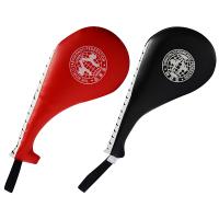 Almohadillas De Patada Y Puñetazo Taekwondo Muay Thai Equipo De Entrenamiento De Lucha Sandbag De Cuero PU Mat De Boxeo Práctica De Objetivo - details 1