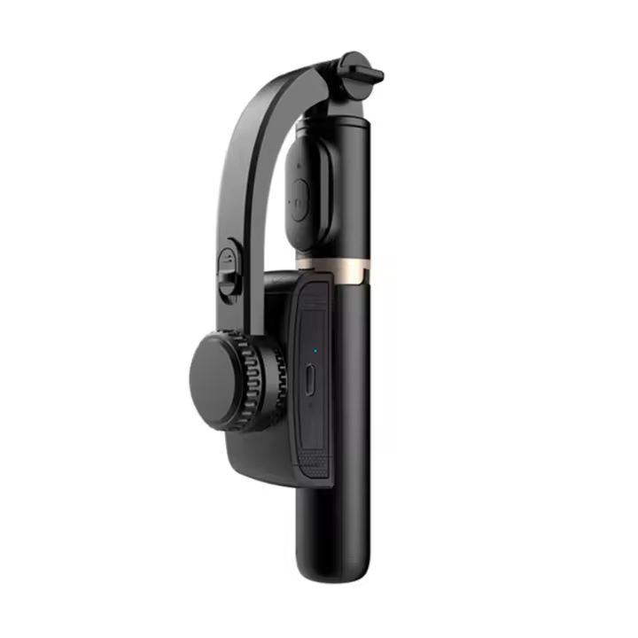 Roreta 2023 Gimbal Estabilizador De Selfie Plegable Con Trípode Inalámbrico Y Botón De Bluetooth Para IOS Android Monopod De Aluminio - 1