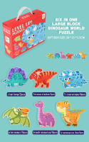 Juguete De Rompecabezas Creativo Para Niños De 3 a 6 Años Caja De Regalo Portátil Con Seis En Uno Regalo De Cumpleaños Compartido - details 7
