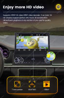 Reproductor Multimedia Carplay 1 Din 7'' Bluetooth Radio Retráctil Android Auto MP5 HD Stereo USB AUX CAM Para Coche Universal - details 16