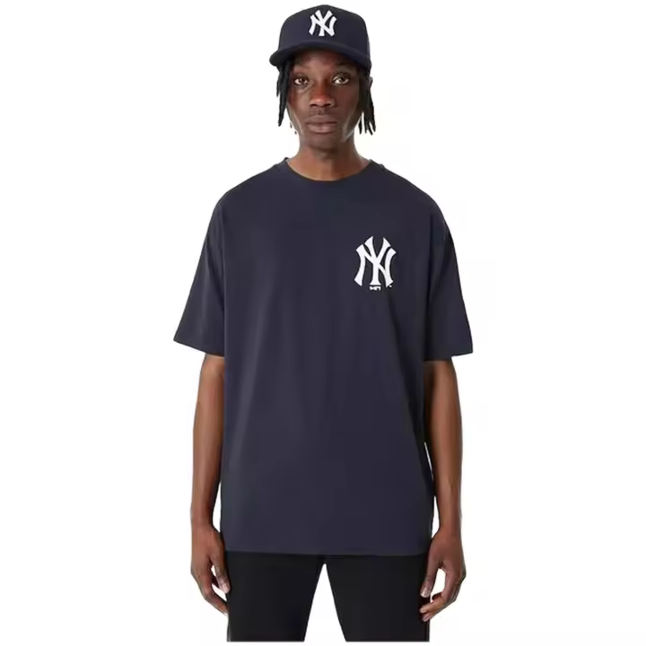 Camiseta de Manga Corta New Era Mlb Team Graphc para hombre en color negro - 1