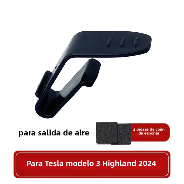 Ganchillo Para Bolsa De Guantes Y Salida De Aire De Tesla Modelo 3 Highland 2024 Accesorio Para Ventilador Fresador M3H Clip De Plástico - 1