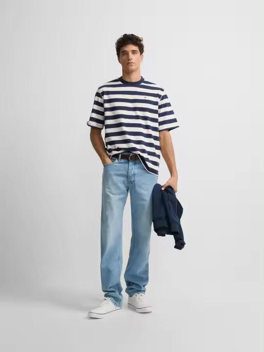 Silbon - Pantalon sport jeans clasico azul claro - 1
